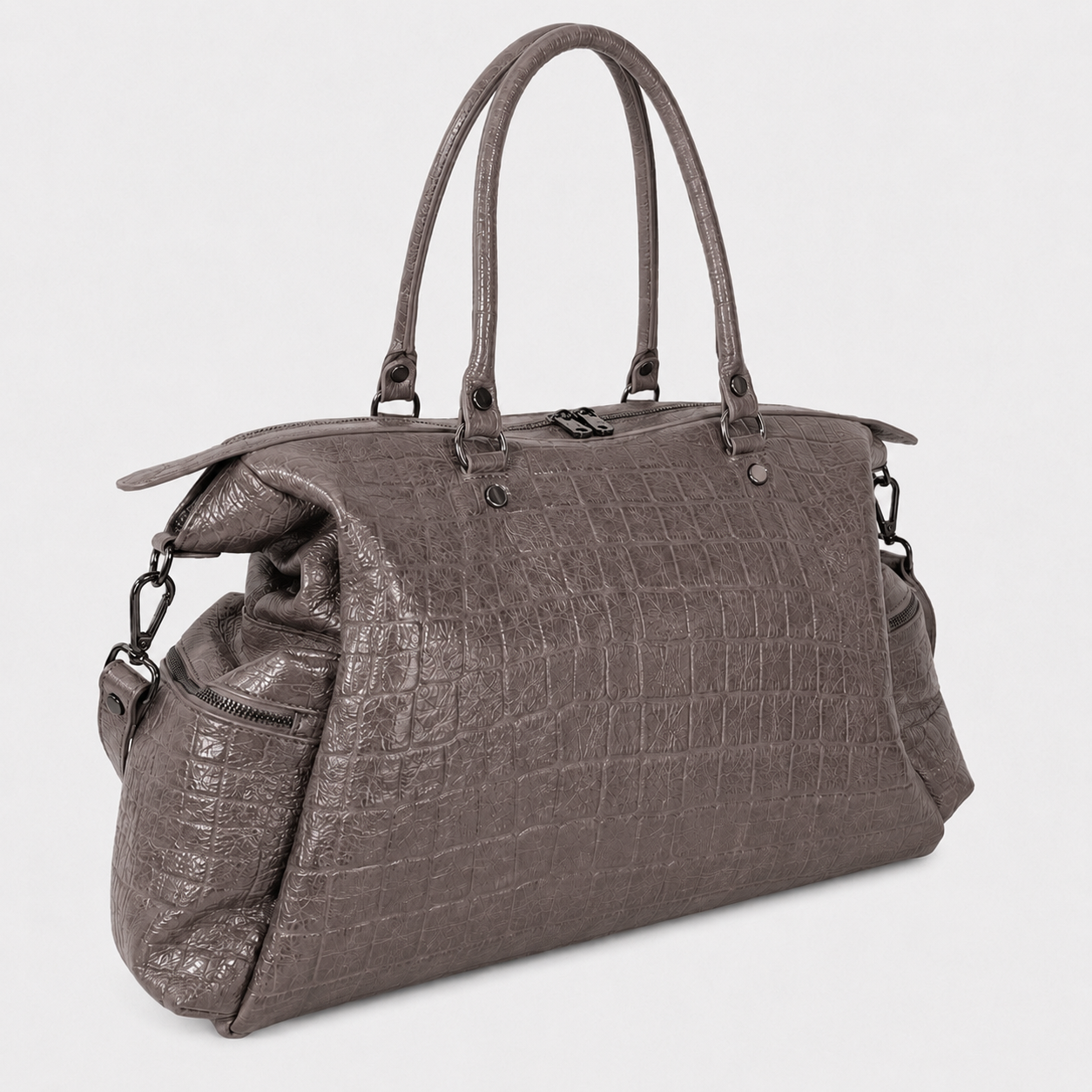 Borsa a Sacca Stella Orion Cocco stampato Dark