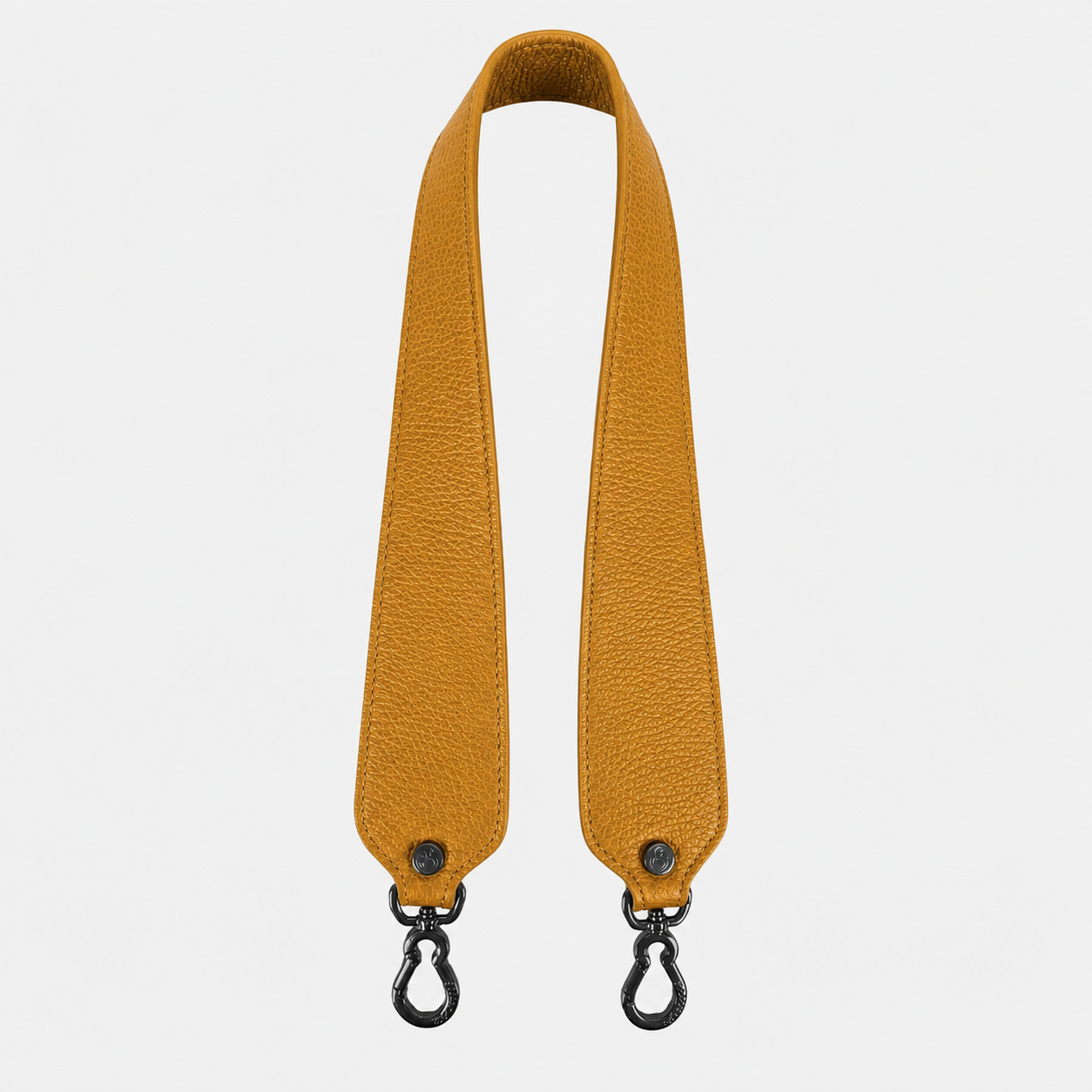 Tracolla 70 cm Curry Pelle Martellata Dark