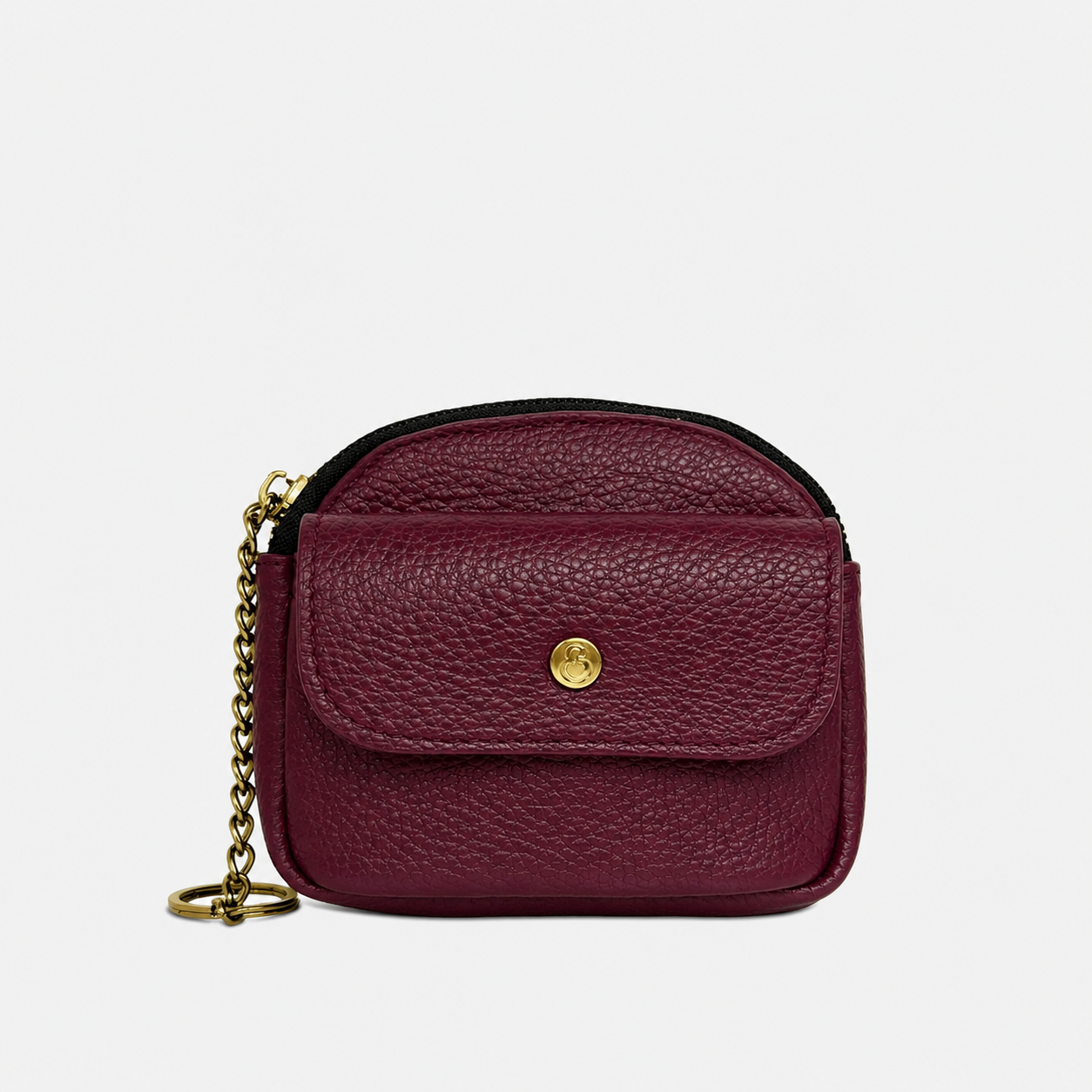Pocket Amarena Pelle Martellata Oro
