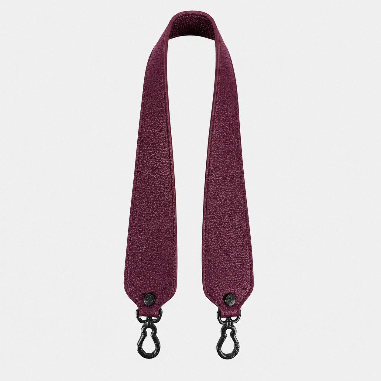 Tracolla 70 cm Amarena Pelle Martellata Dark