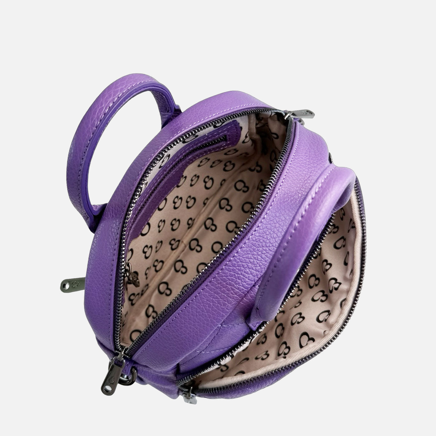 Borsa a mano Benny Giglio Pelle Martellata Dark