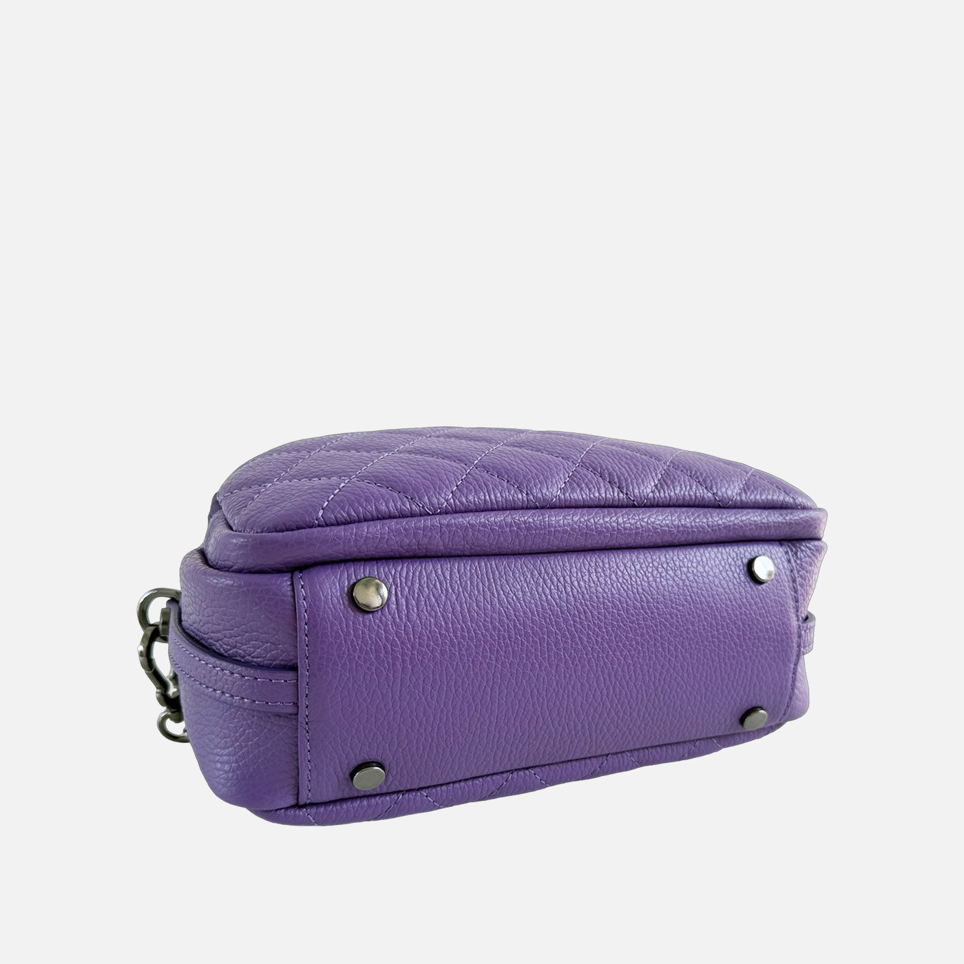Borsa a mano Benny Giglio Pelle Martellata Dark