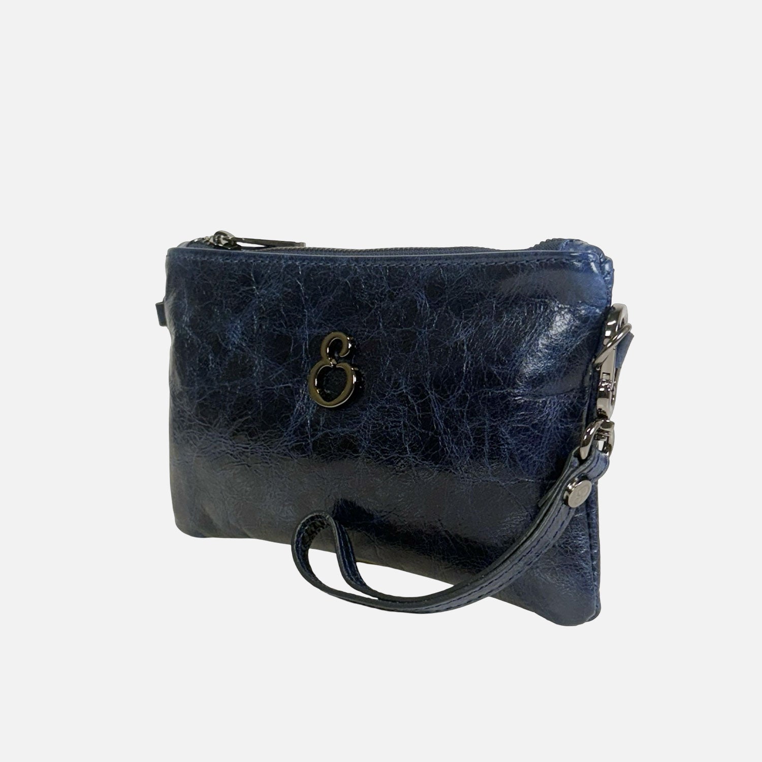 Borsa a mano Mini Grace Onice Pelle Vintage Dark SPEDIZIONE DAL 04/12