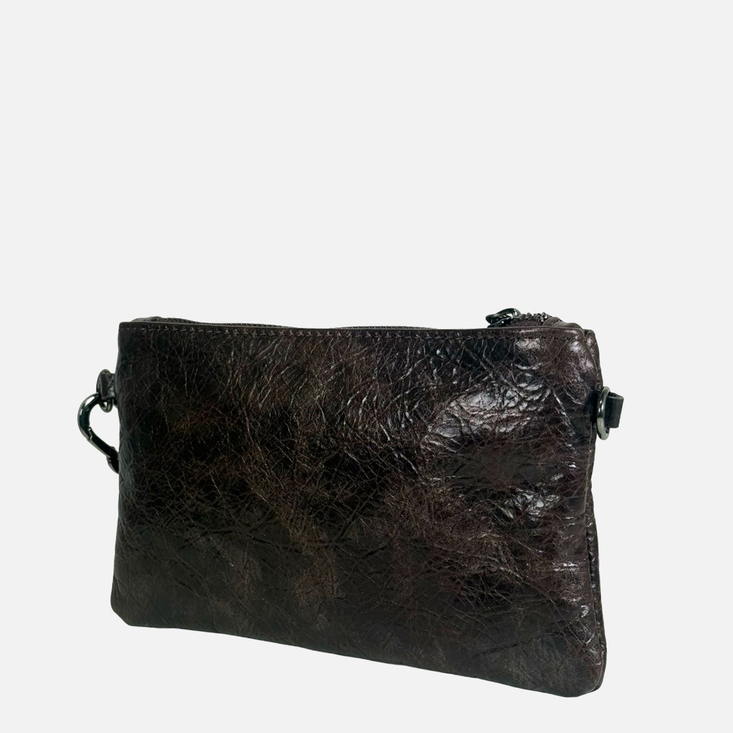 Borsa a mano Mini Grace Agata Pelle Vintage Dark SPEDIZIONE DAL 04/12