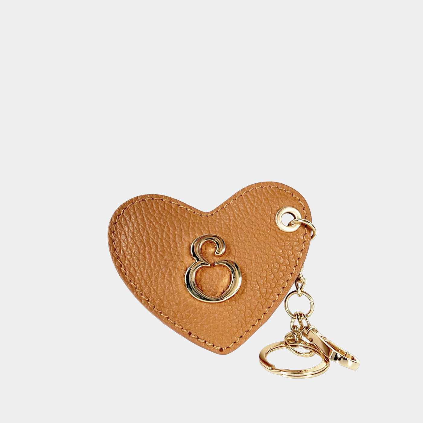 Porta Chiavi Love Toffee Oro Martellato