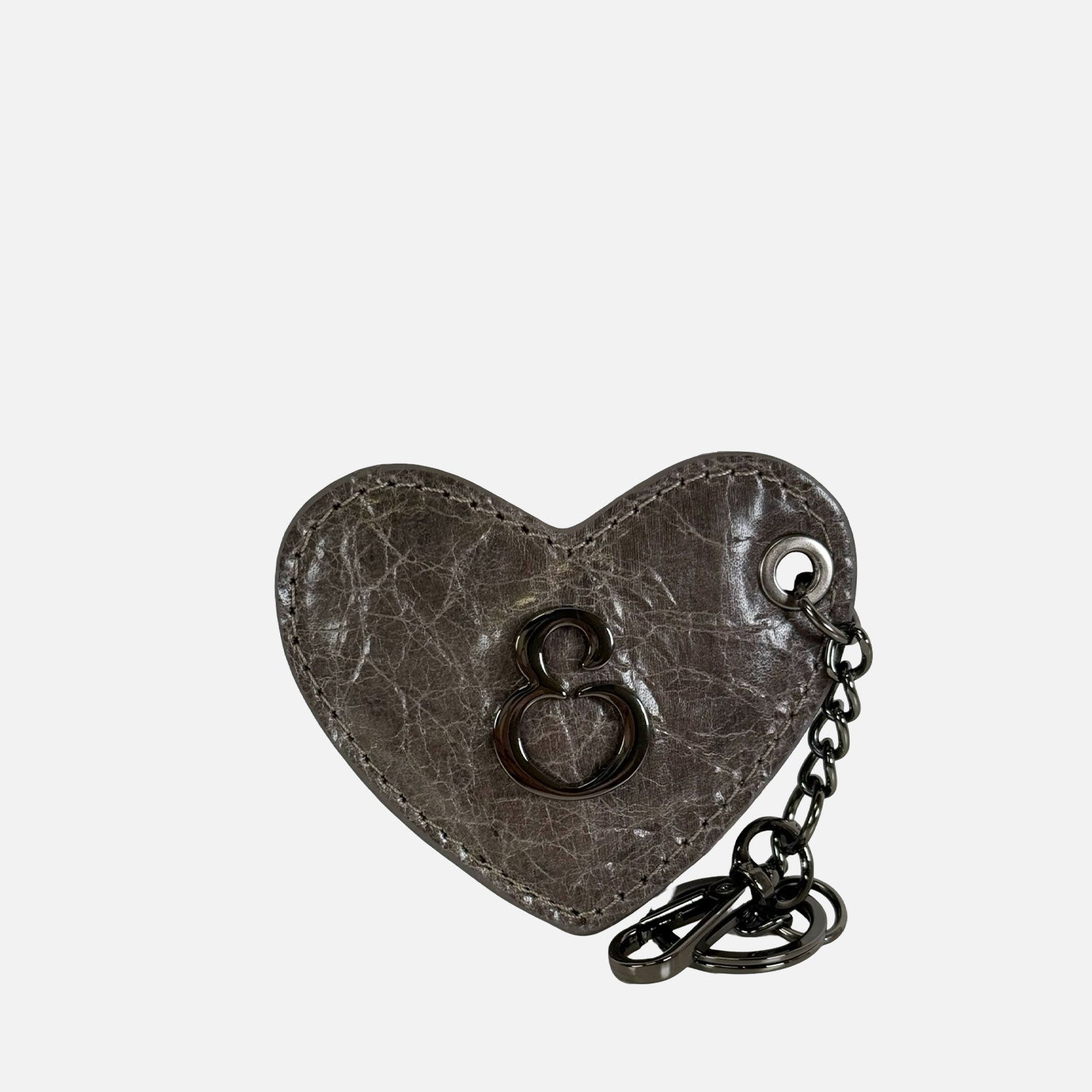 Porta Chiavi Love Roccia Pelle Vintage Dark SPEDIZIONE DAL 04/12