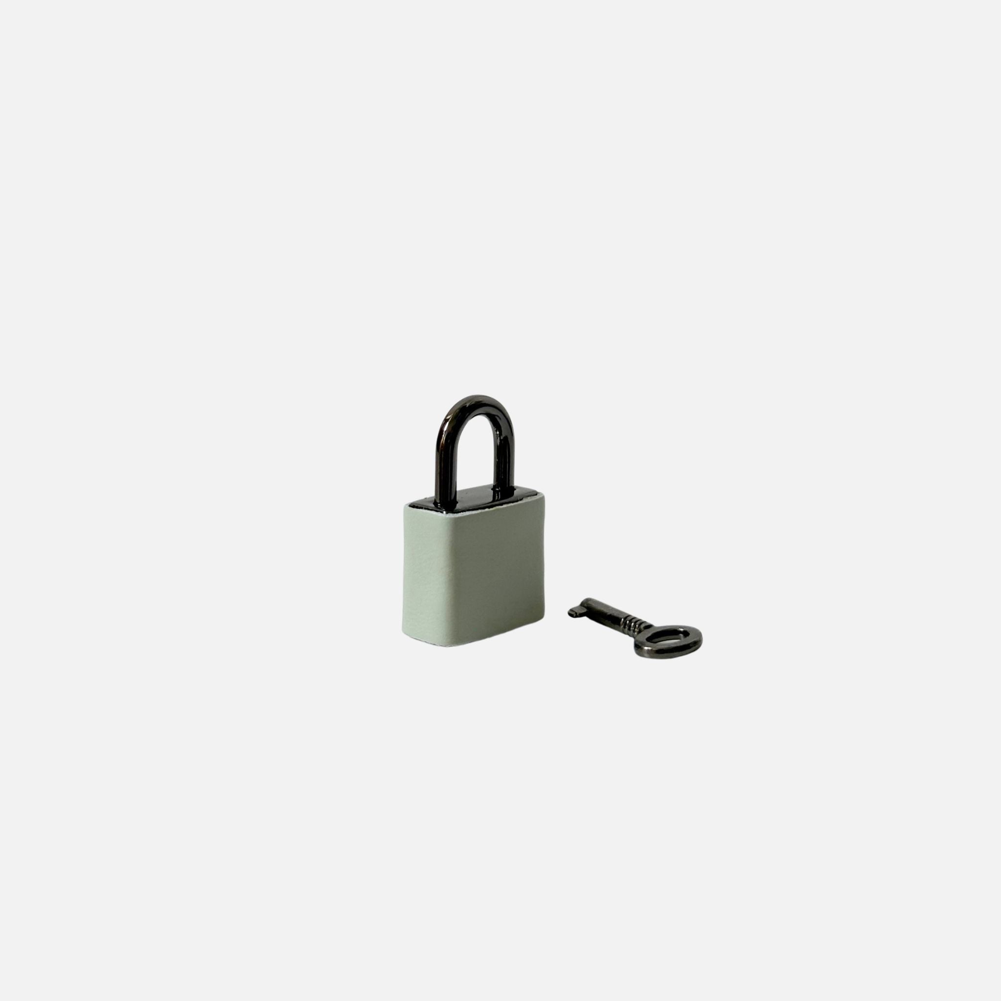 Lucchetto Artic Teal Pelle Liscia Dark SPEDIZIONE DAL 07/07