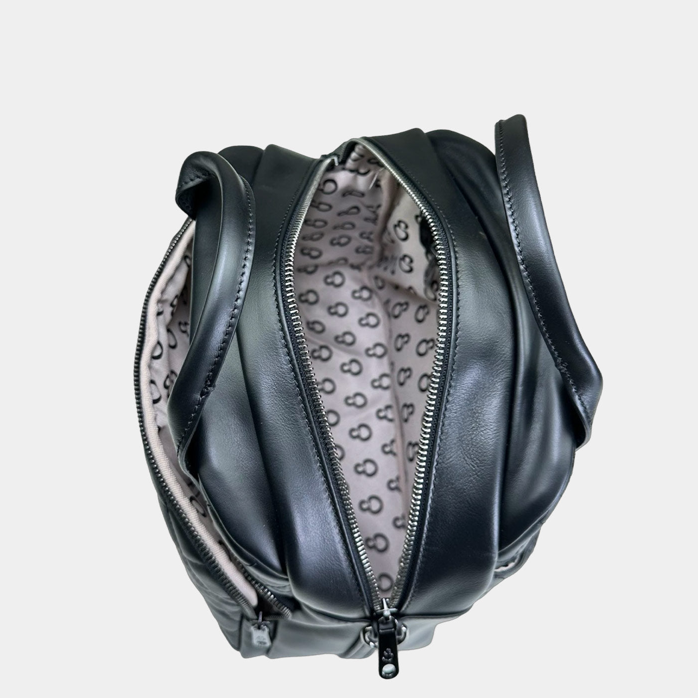 Borsa a mano Megane Matelasse Nera Dark