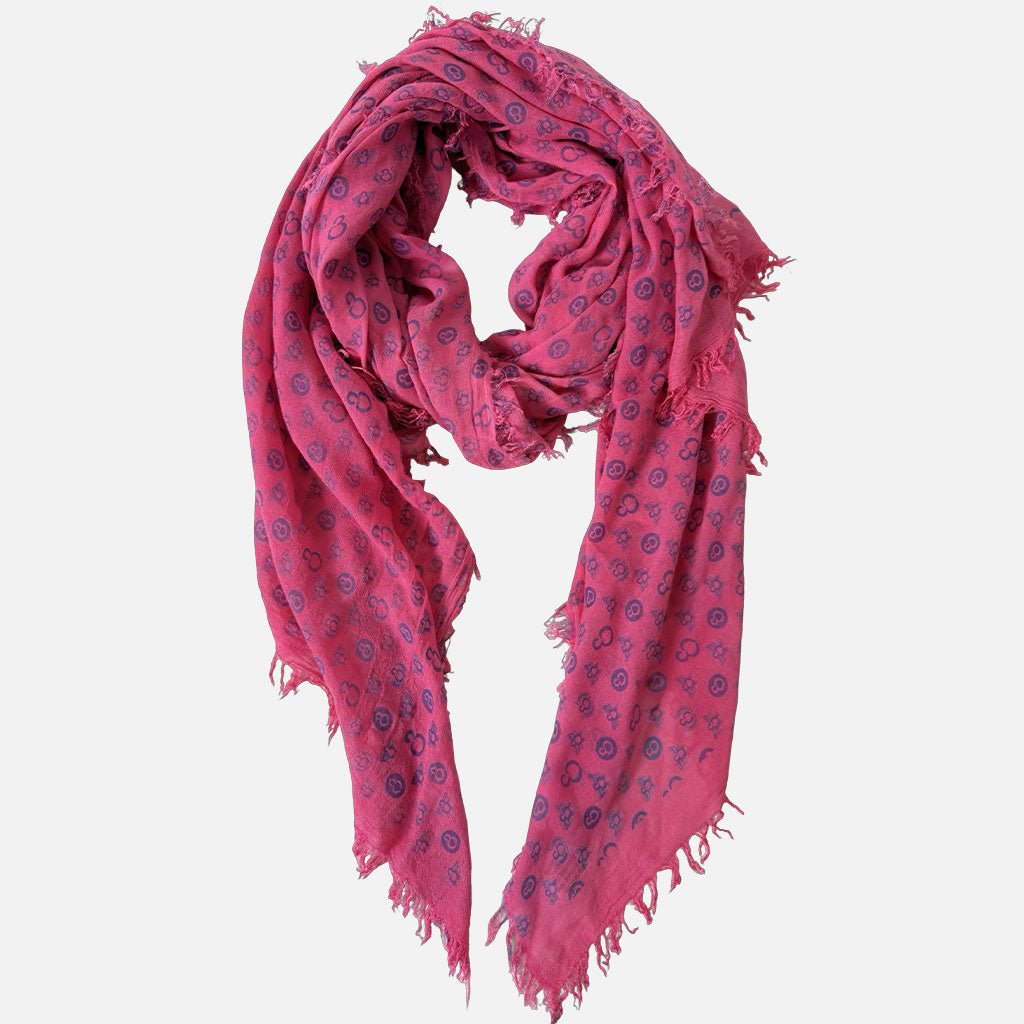 Pashmina Fucsia Bamboo - Elisendra®