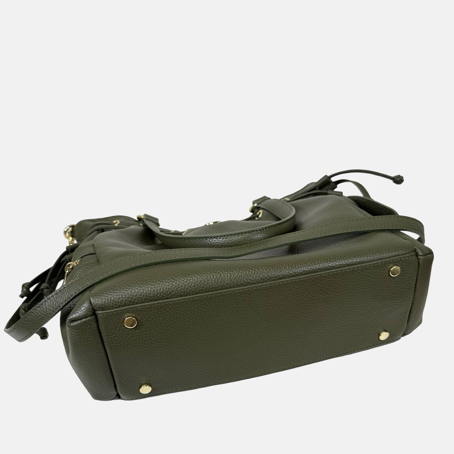 Borsa a spalla Pandora Bosco Pelle Martellata Oro