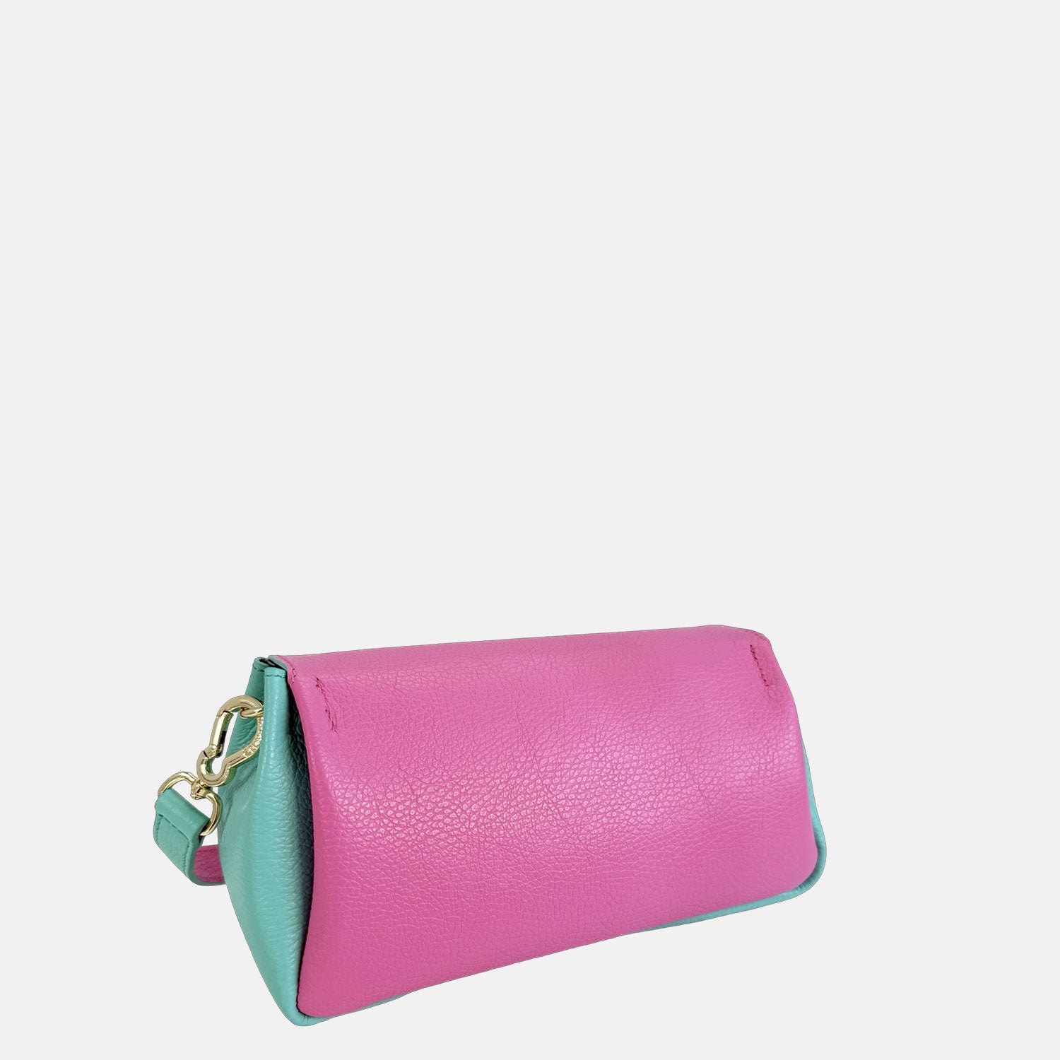 Borsa a spalla Candy Bubble Pelle Martellata Oro