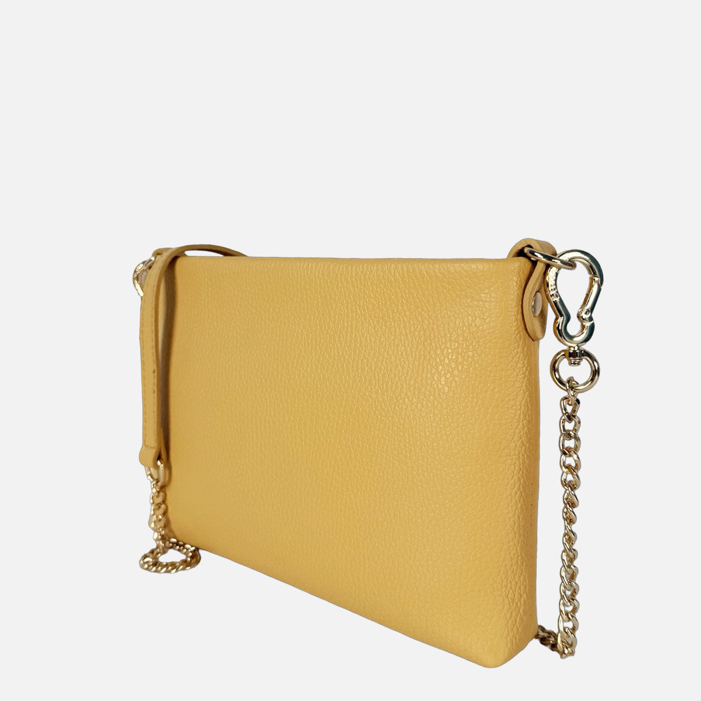 Pochette Essenza Deserto Pelle Martellata Oro