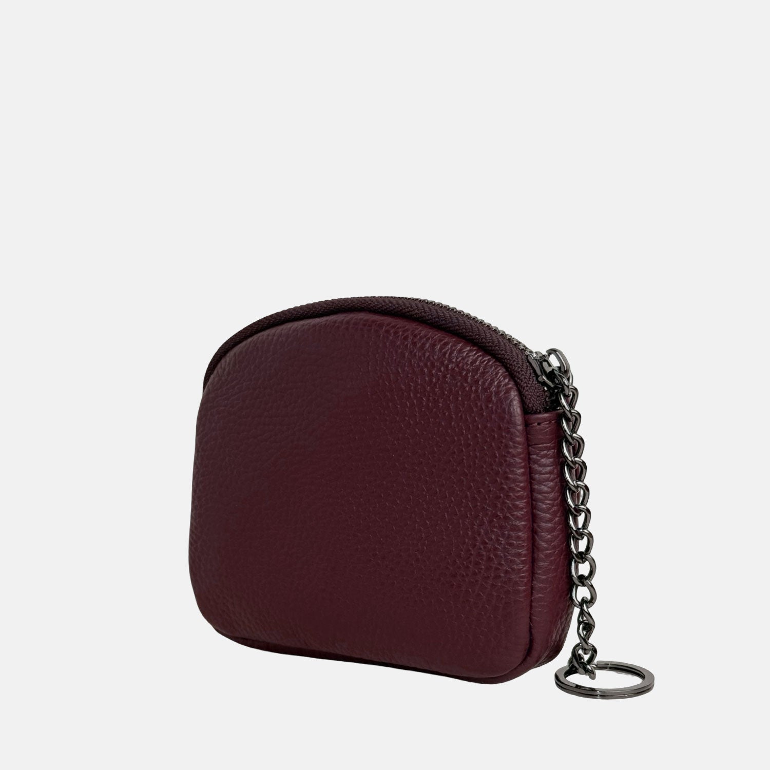 Porta chiavi Pocket Vinaccia Pelle Martellata Dark