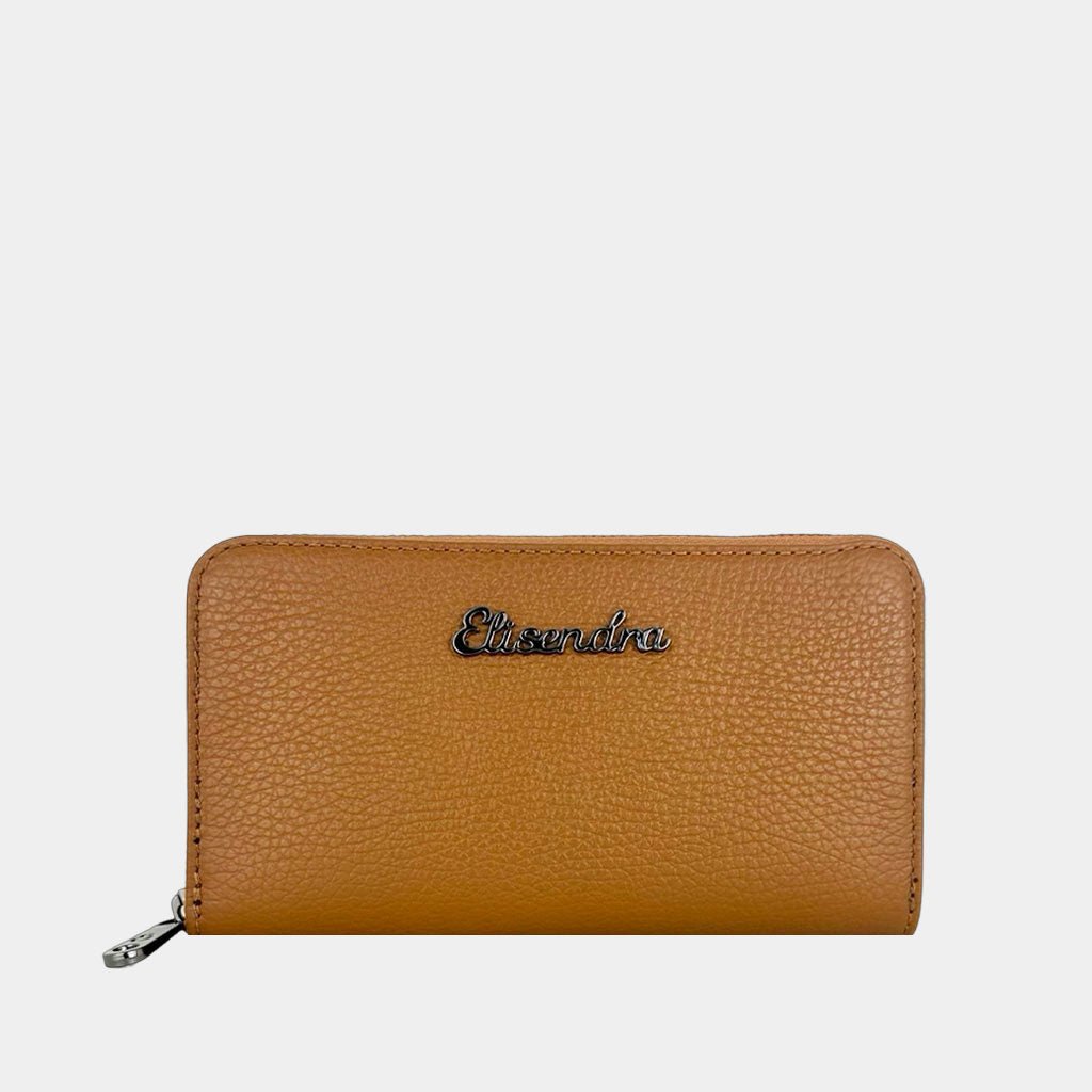 Portafoglio Raya Caramel Dark Martellata - Elisendra®