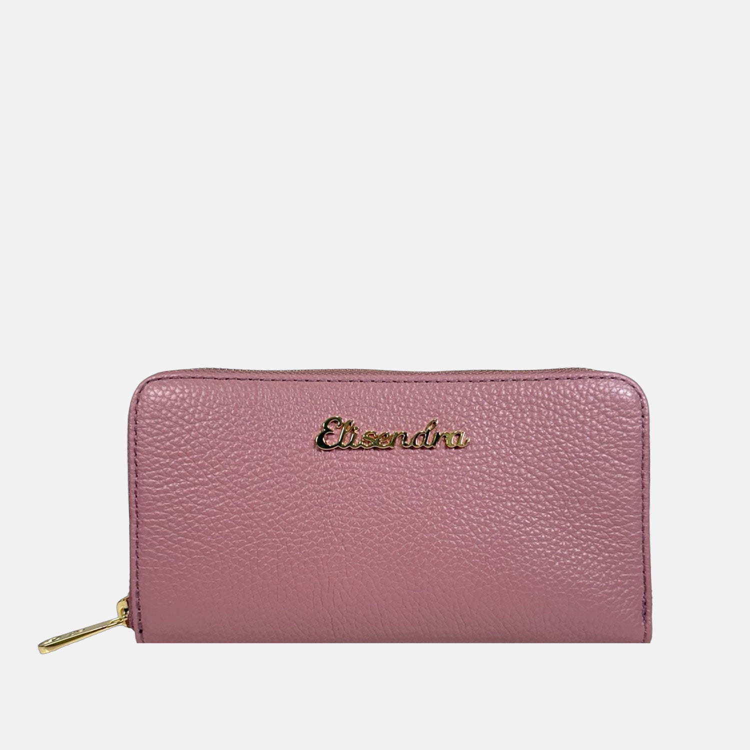 Portafoglio Raya Malva Pelle Martellata Oro