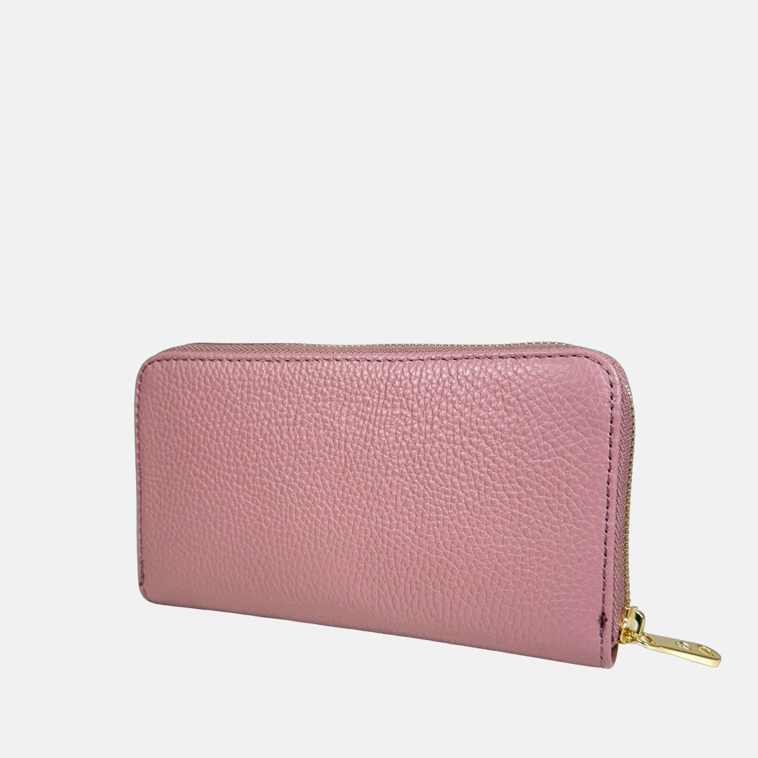 Portafoglio Raya Malva Pelle Martellata Oro