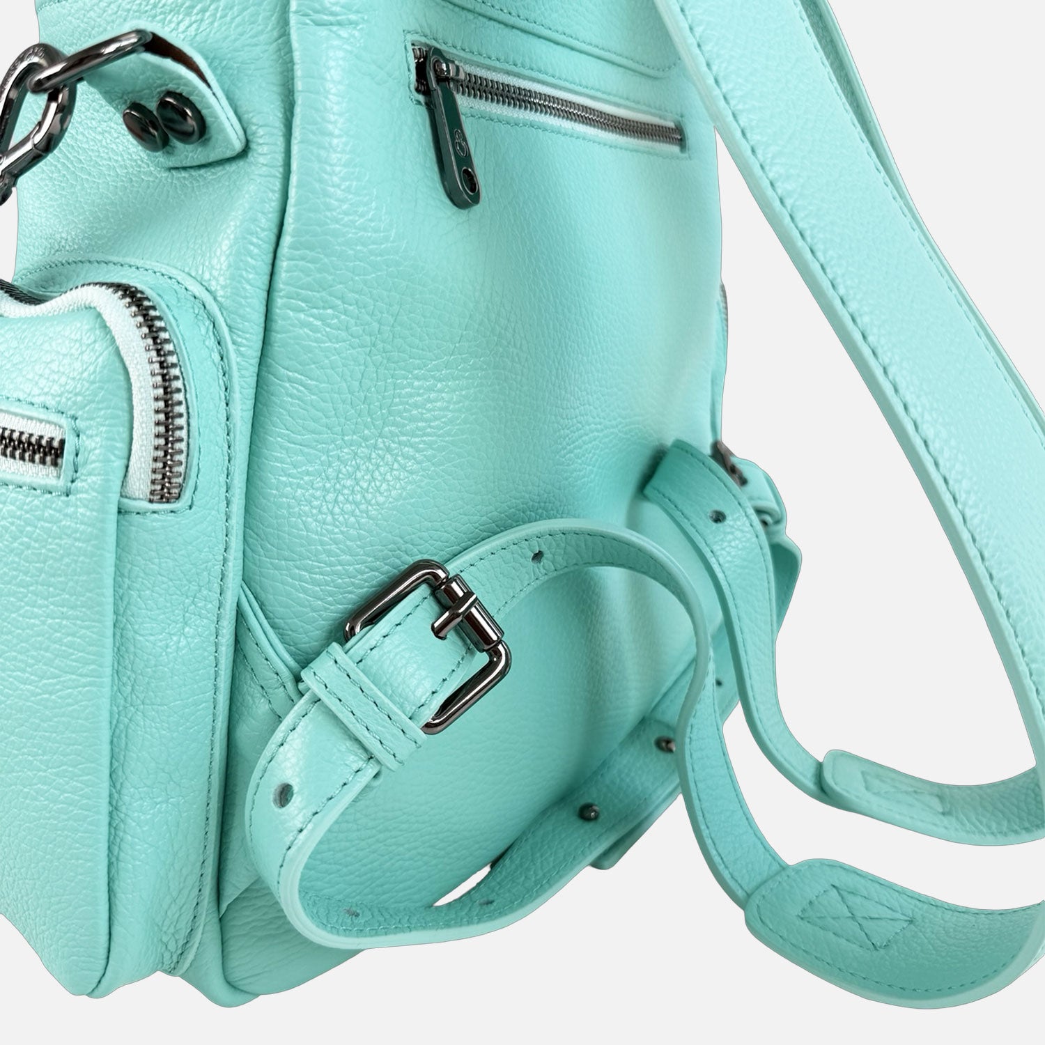 Zaino Saray Tiffany Pelle Martellata GOLD SPEDIZIONE DAL 04/07