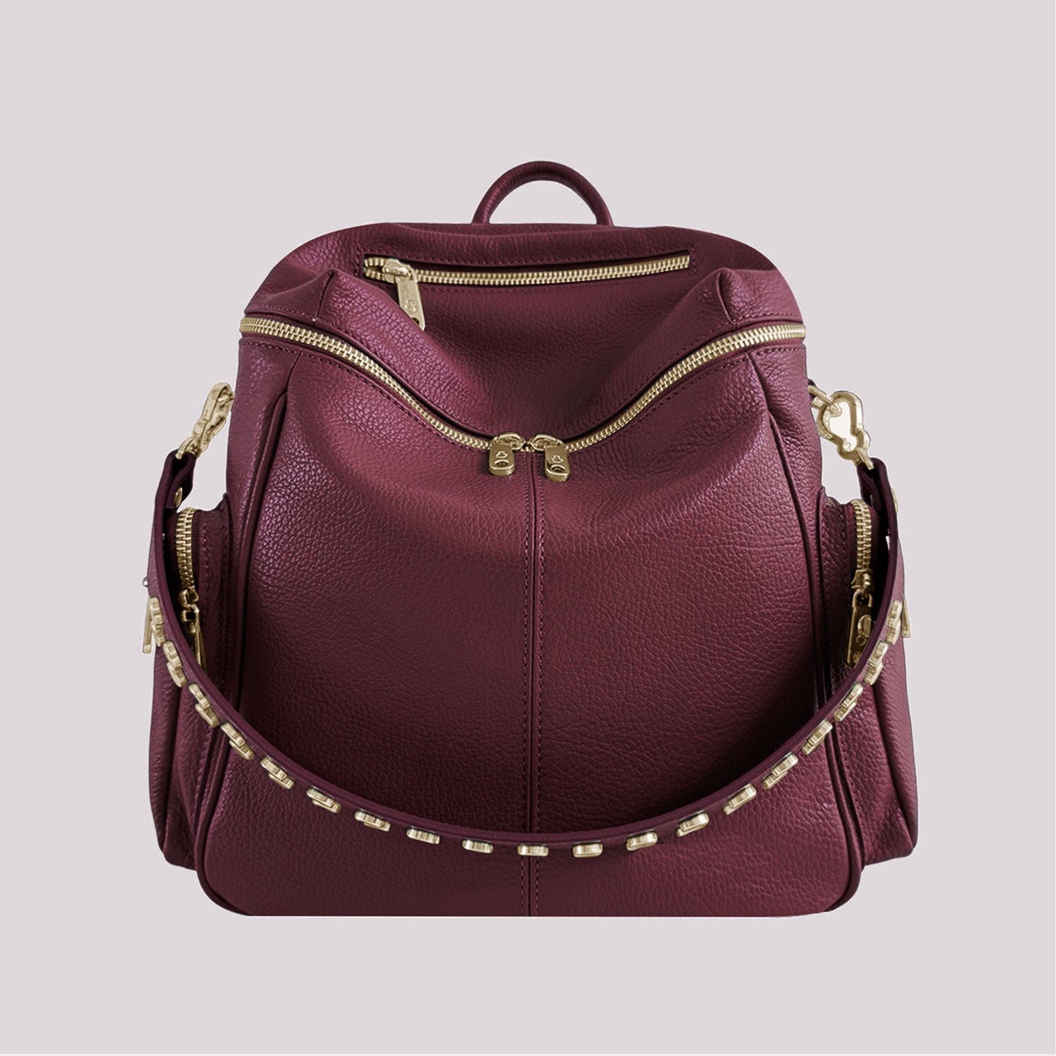Collana Boho chic in bronzo anticato con ciondolo nero - Gioielli