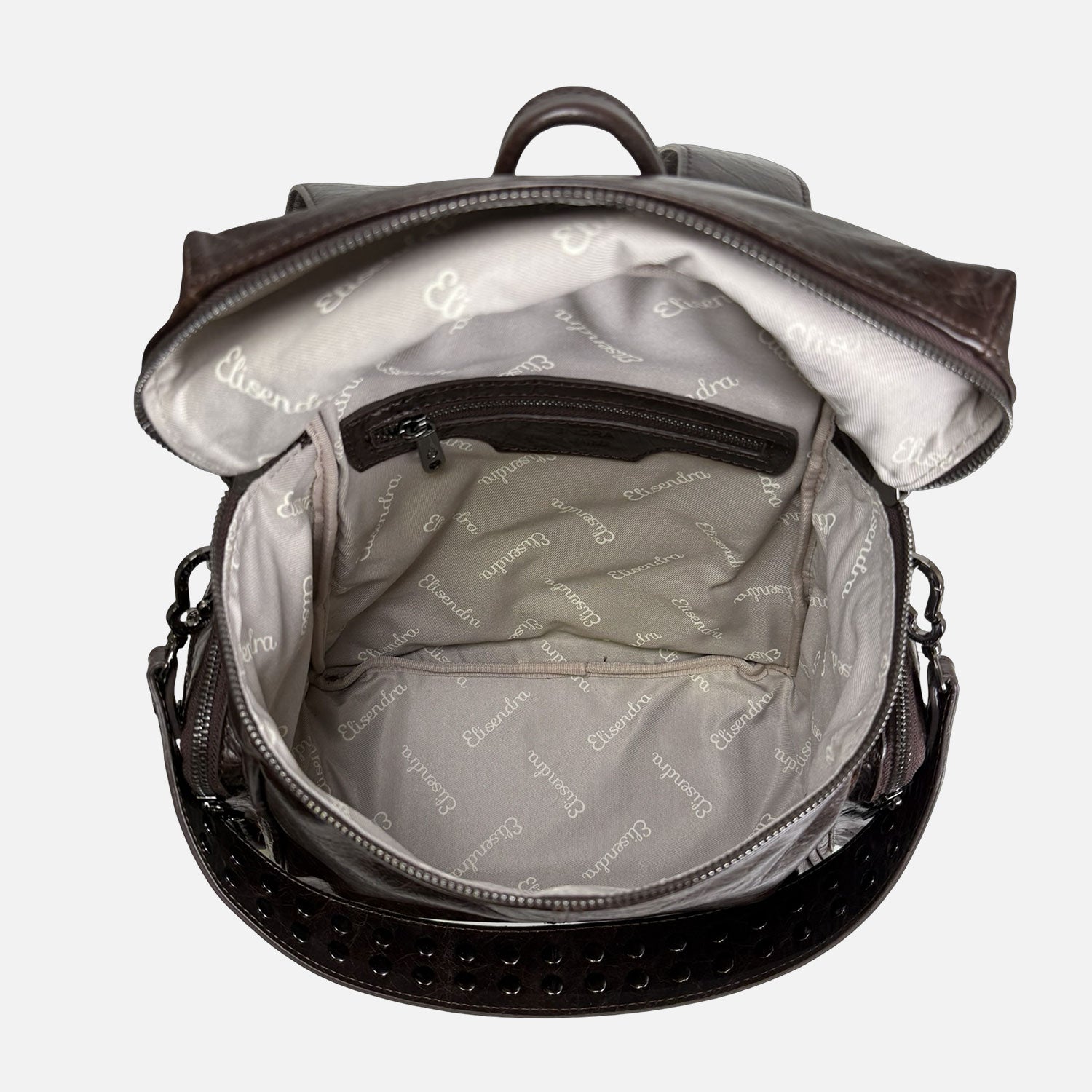 Zaino Saray Agata Pelle Vintage Dark SPEDIZIONE DAL 04/12