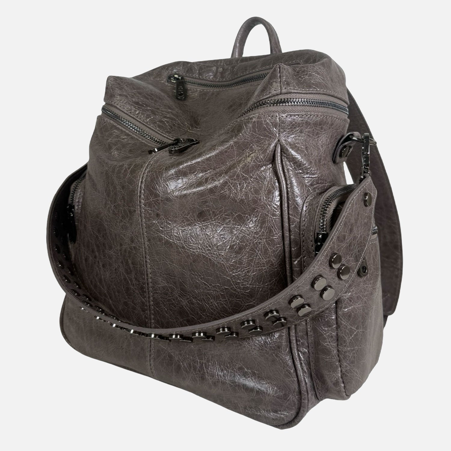 Zaino Saray Roccia Pelle Vintage Dark SPEDIZIONE DAL 04/12