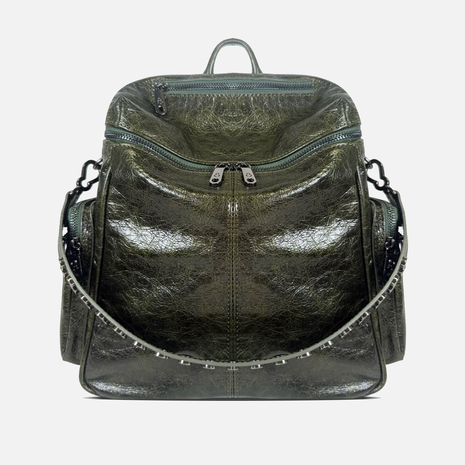 Zaino Saray Malachite Pelle Vintage Dark SPEDIZIONE DAL 04/12