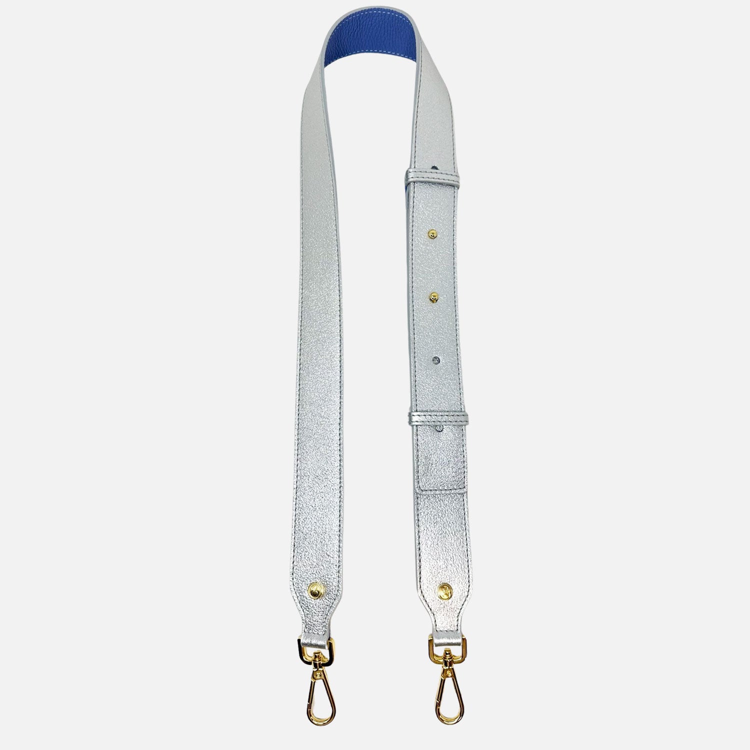 Shoulder Strap Gold 120 Cm Laminated Silver
