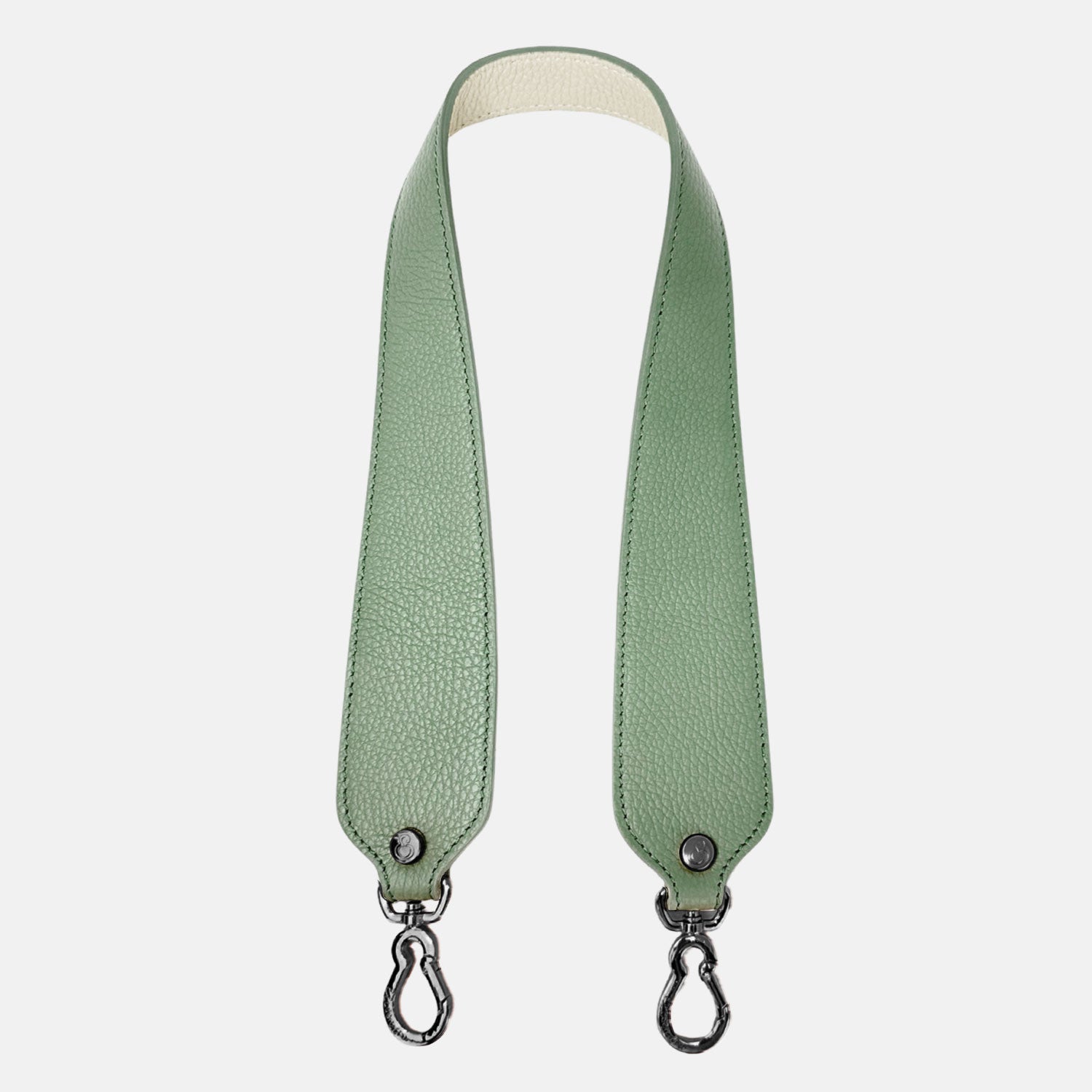 Dark Shoulder Bag 70 cm Hammered Sage