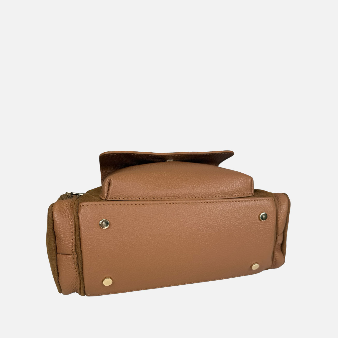 Borsa a mano Twiga Toffee Pelle Martellata e Camoscio Oro SPEDIZIONE DAL 06/03