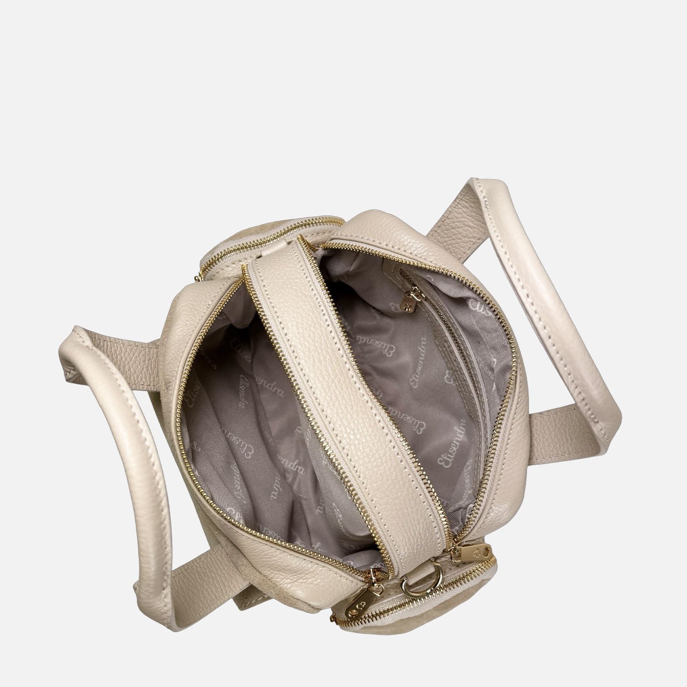 Borsa a mano Twiga Burro Pelle Martellata e Camoscio Oro SPEDIZIONE DAL 12/05 - Elisendra®