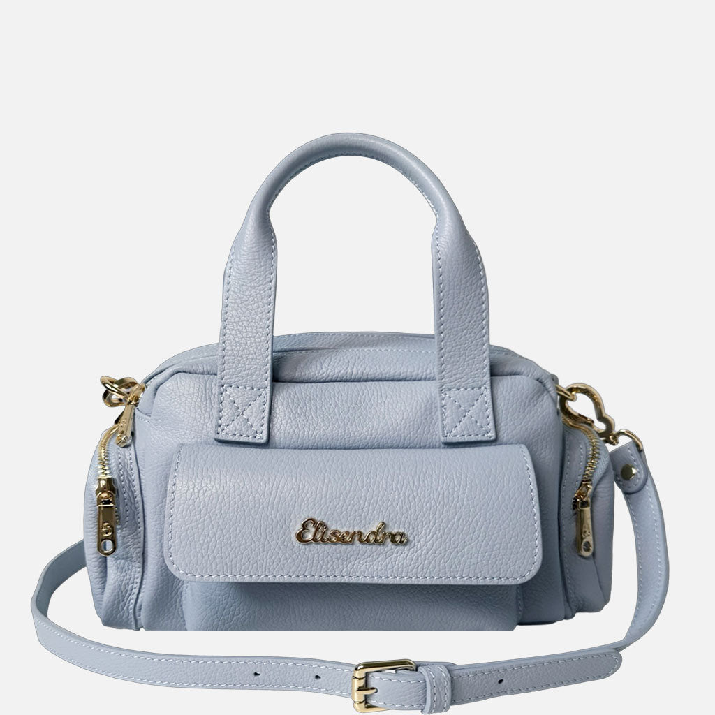 Borsa a mano Twiga Sky Pelle Martellata Oro - Elisendra®