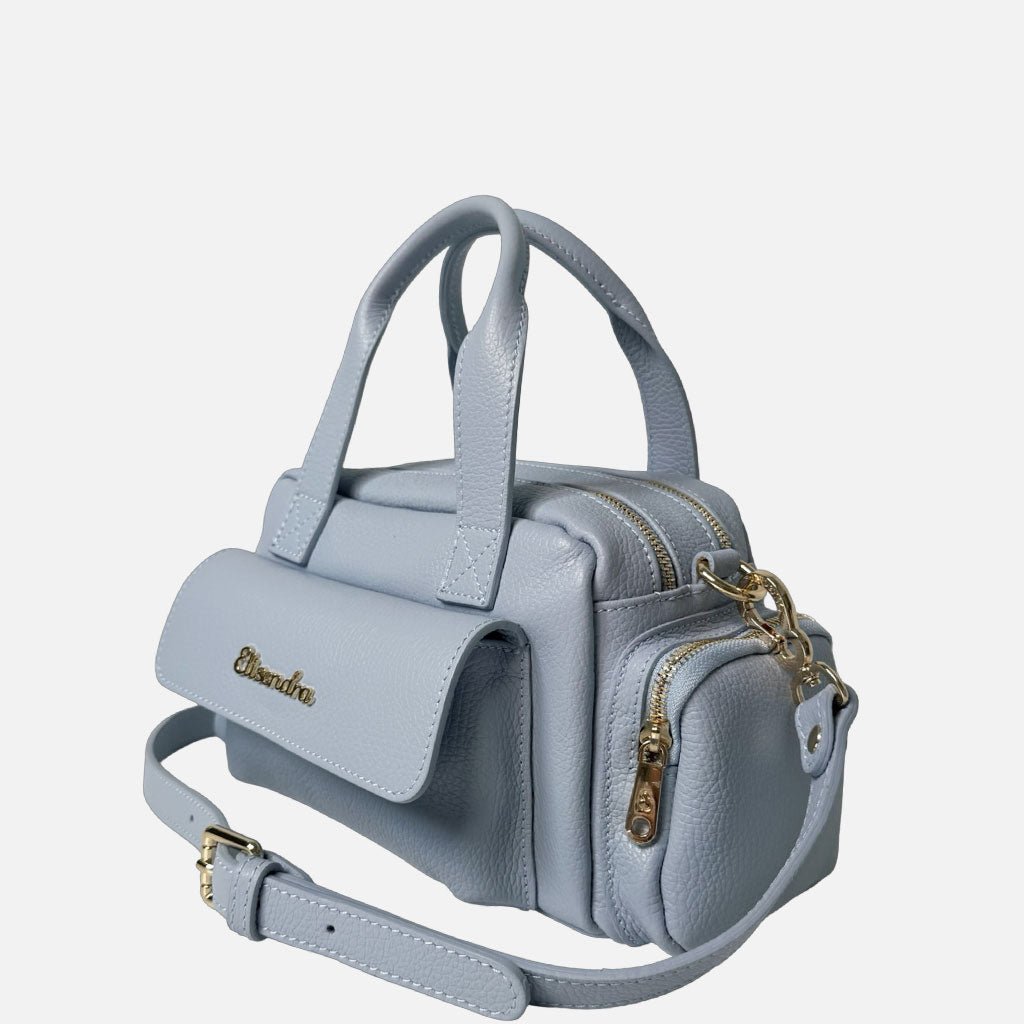 Borsa a mano Twiga Sky Pelle Martellata Oro - Elisendra®