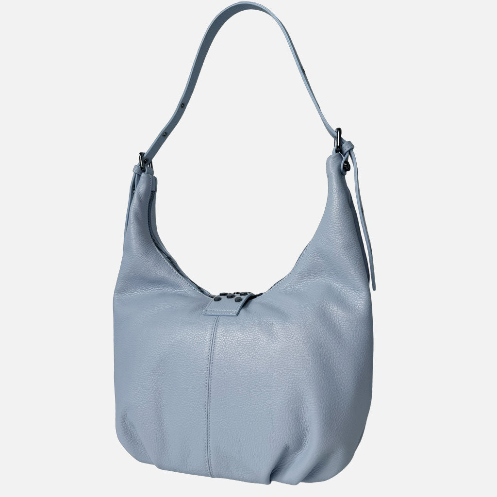 Borsa a spalla Wendy Sky Pelle Martellata Dark