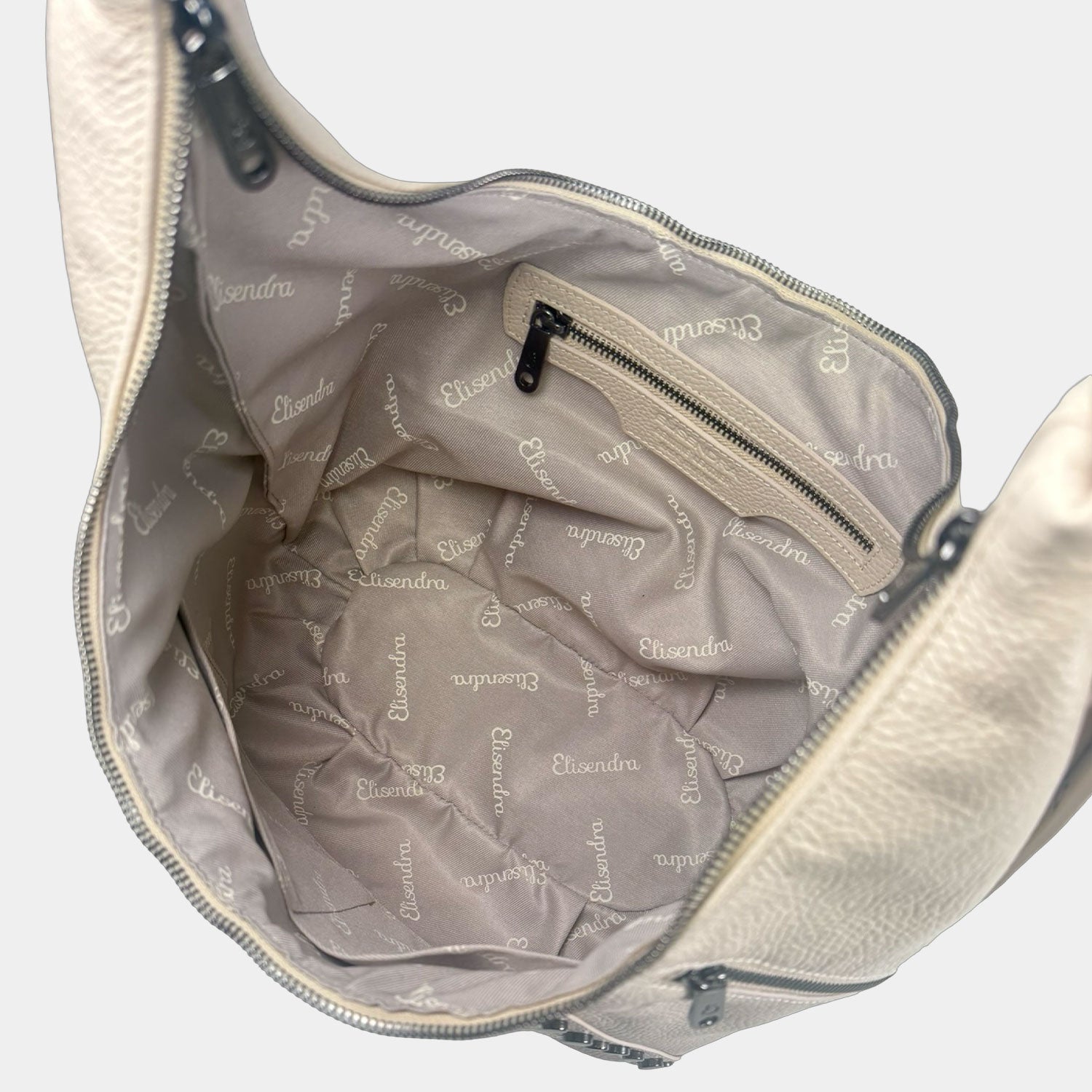 Borsa a spalla Wendy Burro Pelle Martellata Dark