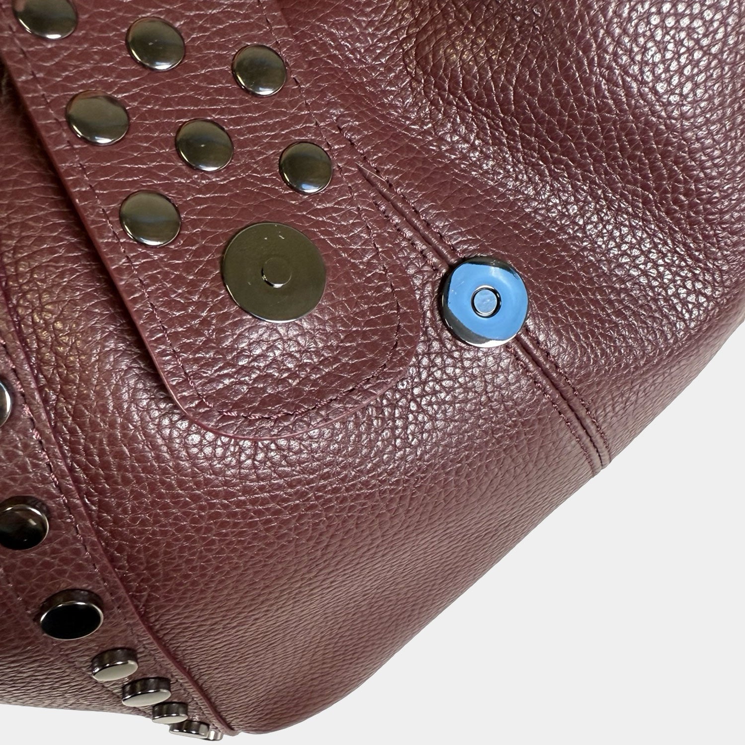 Borsa a spalla Wendy Amarone Pelle Martellata Dark