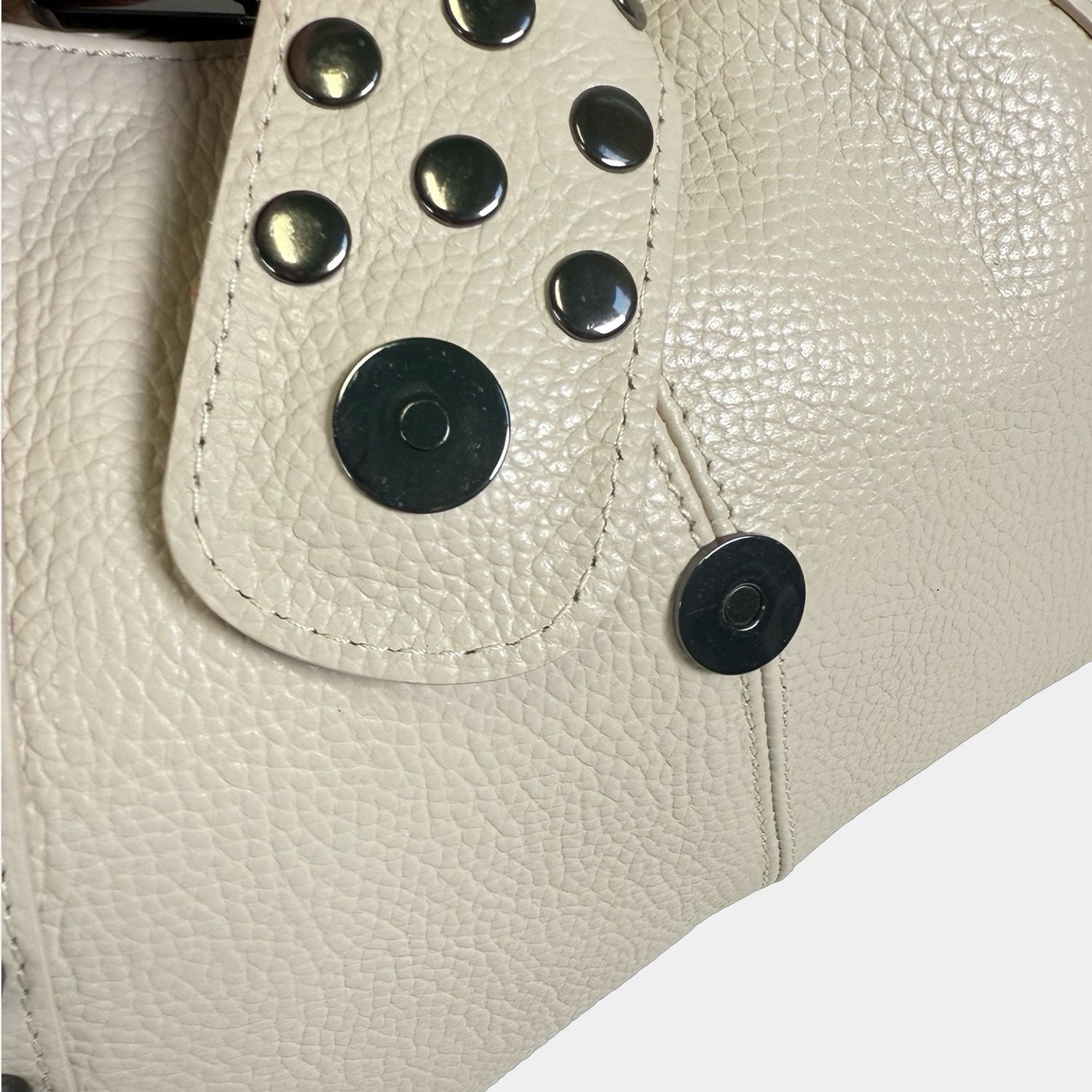 Borsa a spalla Wendy Burro Pelle Martellata Dark