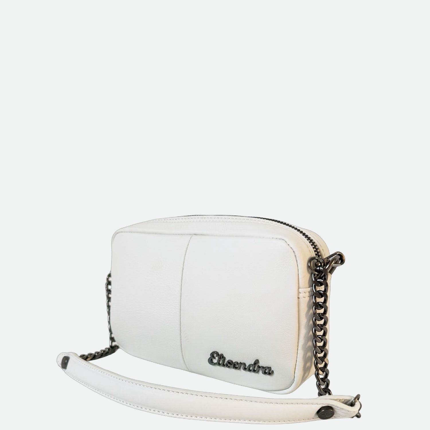 Borsa a tracolla Mini Bag Quarzo Pelle Liscia Vitello Dark SPEDIZIONE DAL 06/05 - Elisendra®