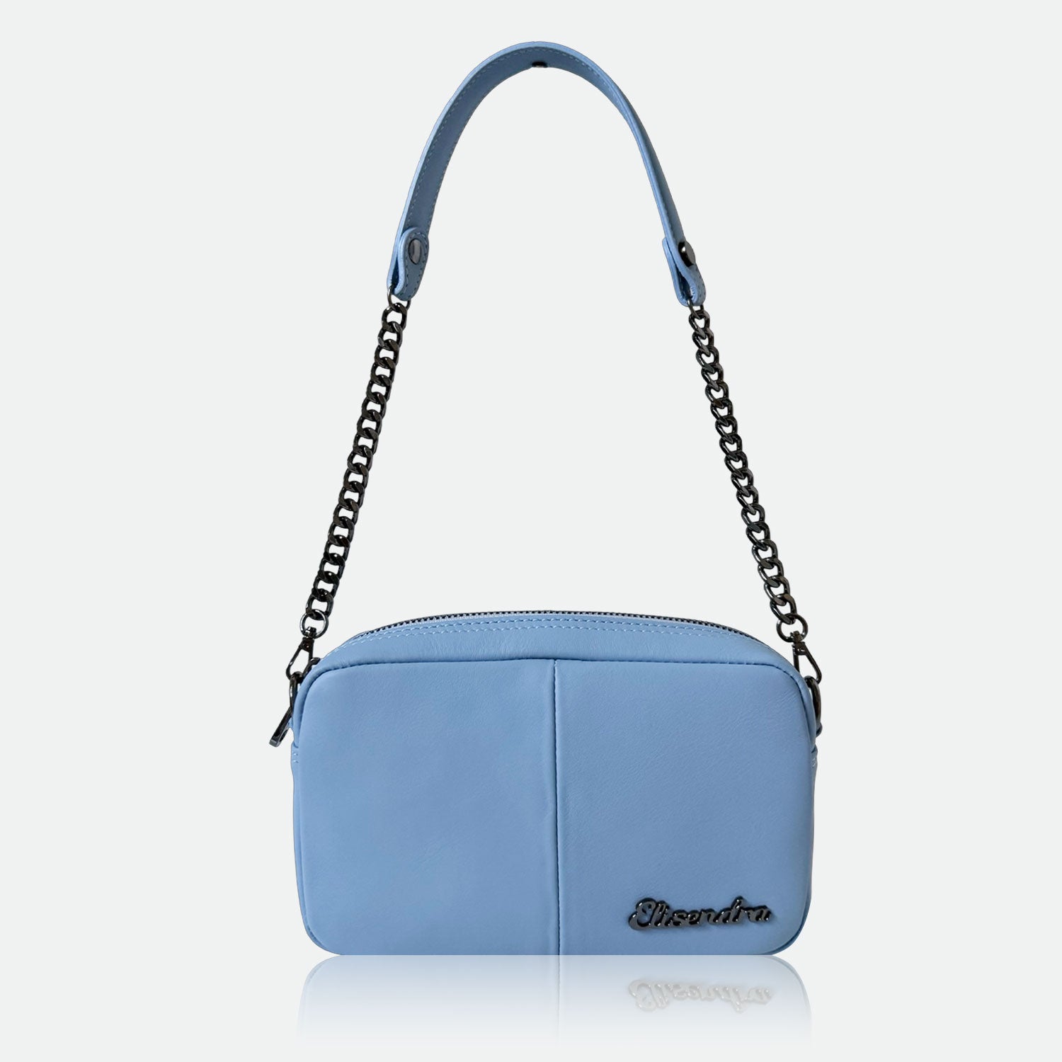 Borsa a tracolla Mini Bag Sky Pelle Liscia Vitello Dark SPEDIZIONE DAL 06/05 - Elisendra®
