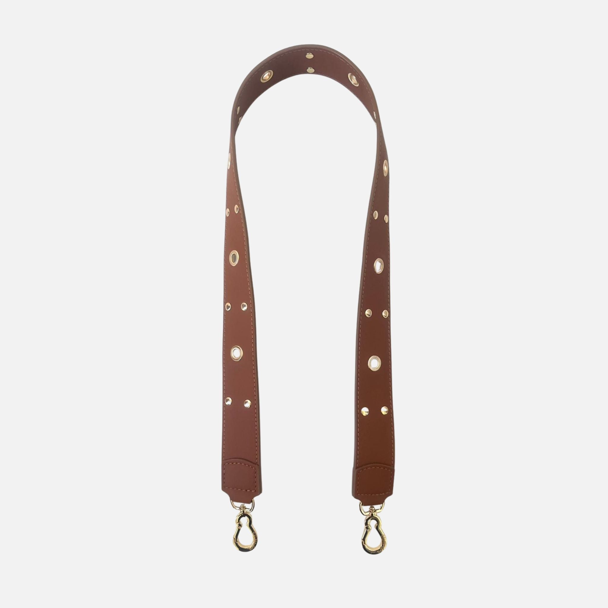 Tracolla 100 cm Cuoio Pelle Liscia Oro - Elisendra®