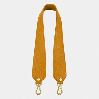 Tracolla 70 cm Curry Pelle Martellata Oro