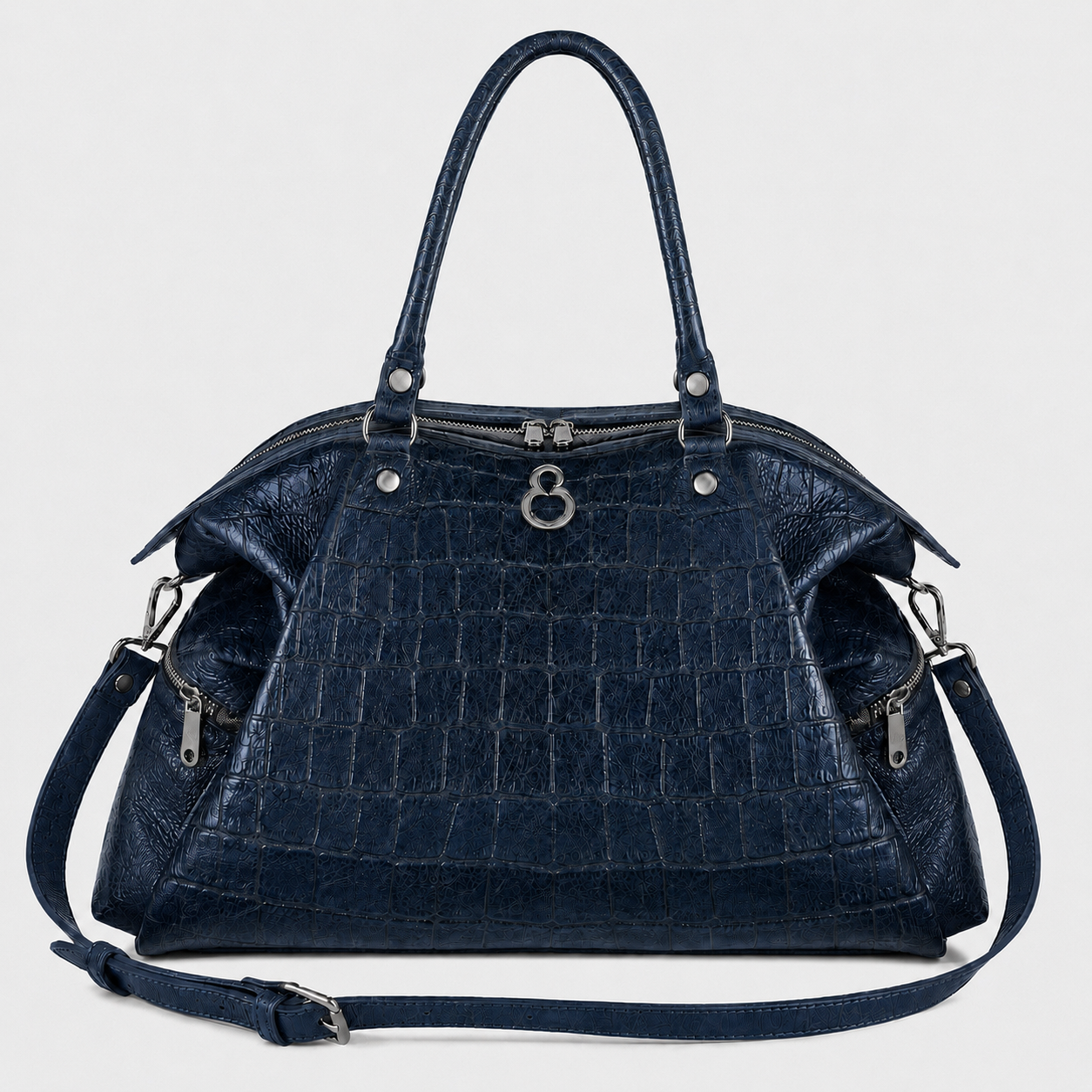 Borsa a Sacca Stella Andromeda Cocco stampato Dark