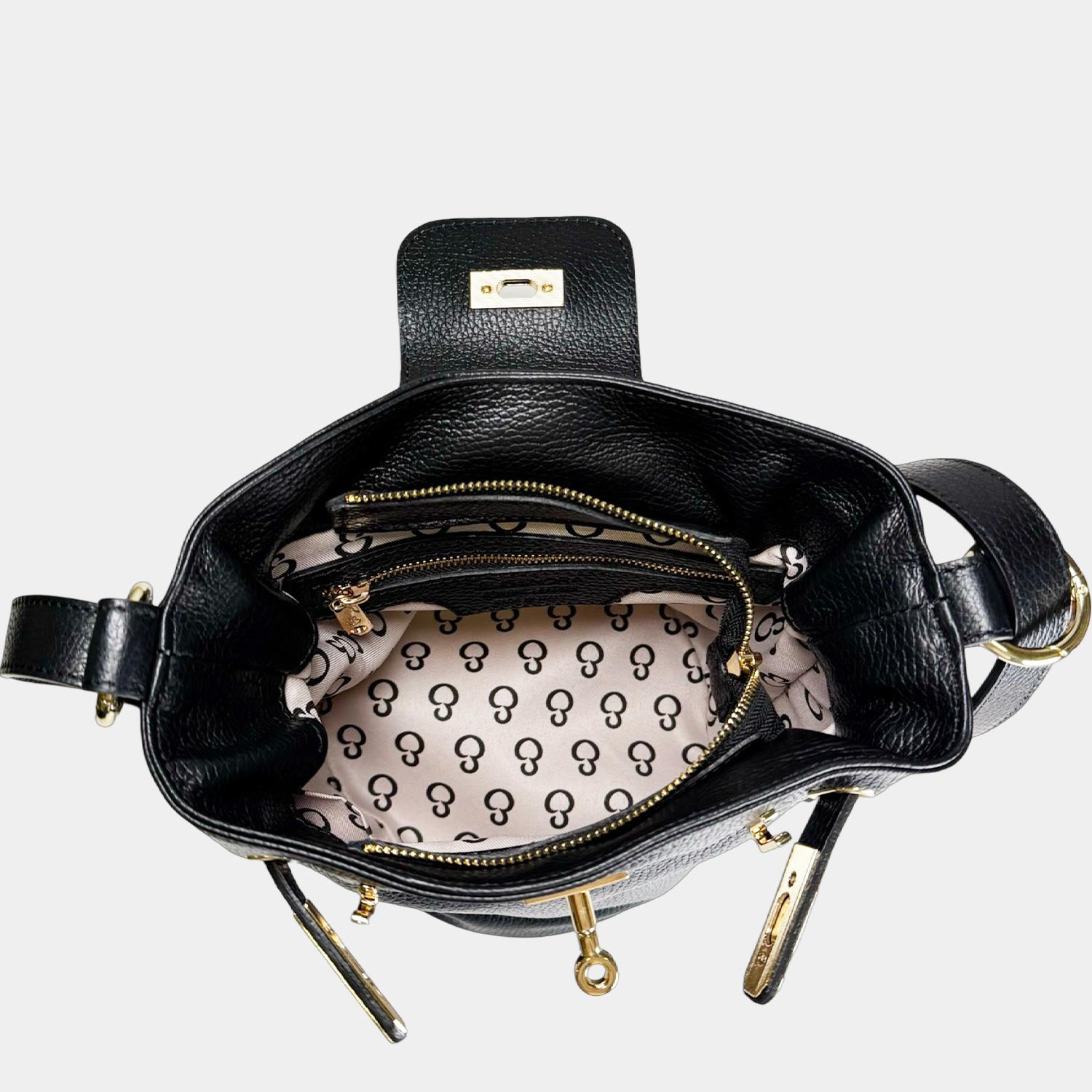 Generic Borsa A Tracolla In Tela Con Orsetto Carino Borsa A Tracolla Per Donna Moda Personalità Nera - Foto 7