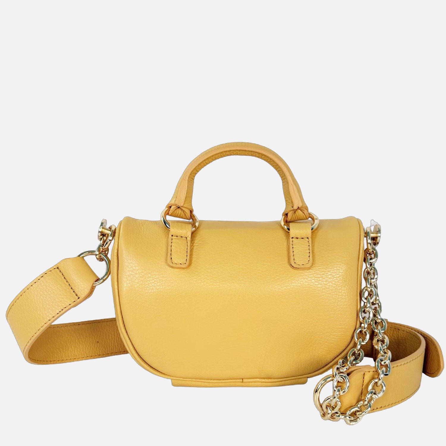 Marsupio Aurora Pelle Martellata Deserto Oro