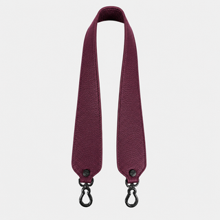 Tracolla 70 cm Amarena Pelle Martellata Dark