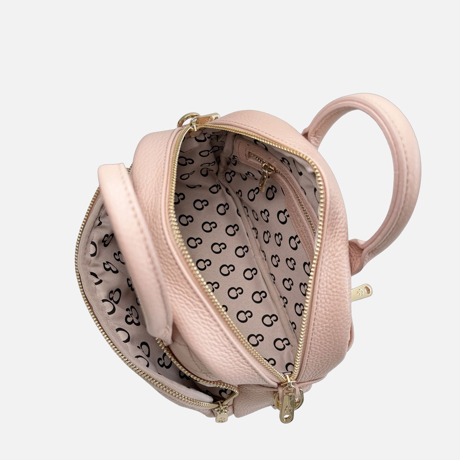 Borsa a spalla Benny Cipria Pelle Martellata Oro