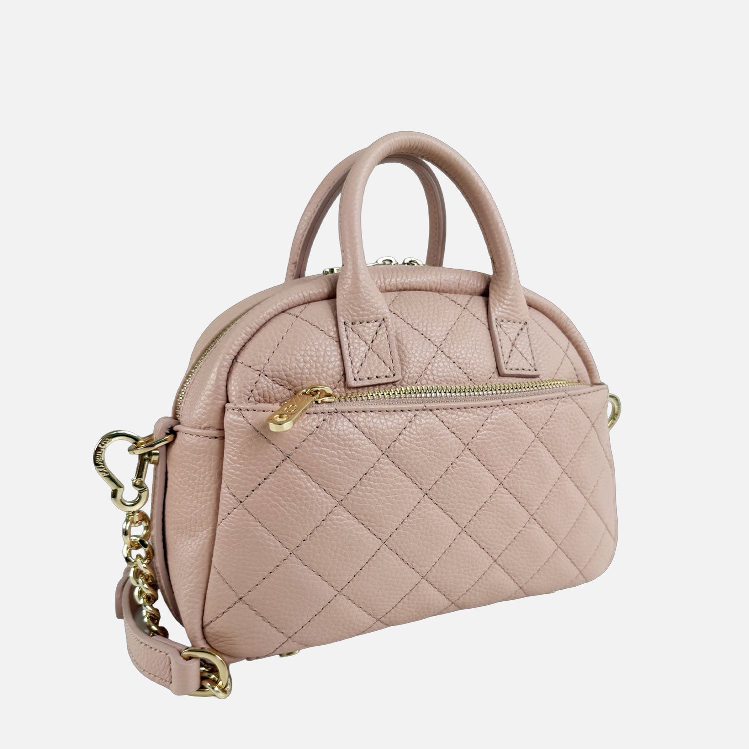 Borsa a spalla Benny Cipria Pelle Martellata Oro