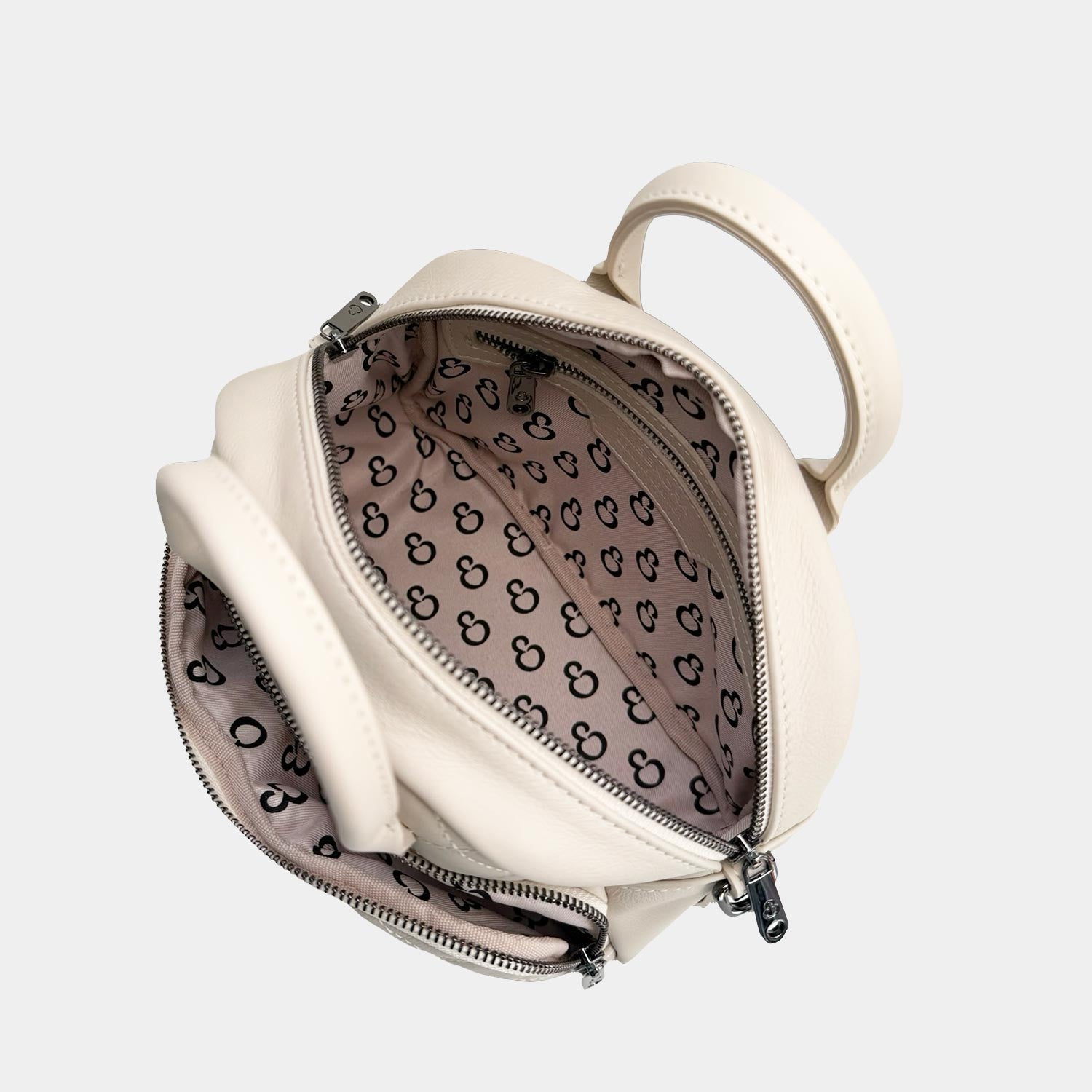 Borsa a spalla Benny Avena Pelle Liscia Matelassé Dark