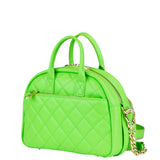 Benny Matelassè Verde Acido – Mini Bag