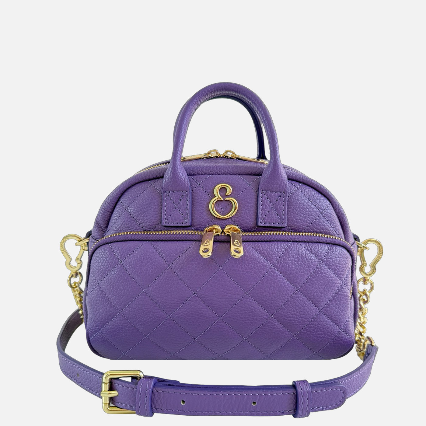 Borsa a mano Benny Giglio Pelle Martellata Oro