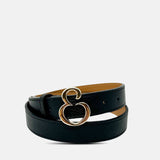 Dafne – Cintura Donna 3 cm – Nera
