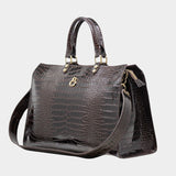 Dorothy Cioccolato – Borsa a mano – Pelle Cocco